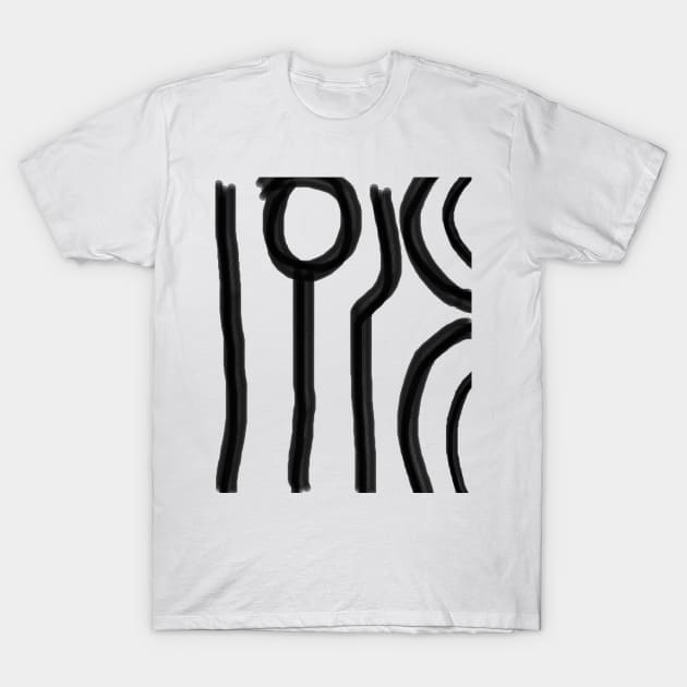 African Pattern Art T-Shirt by AyhanKeser